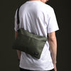 CHESTER GREEN POUCH SLING BAG
