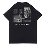 ATTRACTION BLACK GRAPHIC OVERSIZED TEES