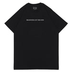 BEGINNING OF THE END BLACK GRAPHIC OVERSIZED TEES