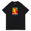 DELUSION BLACK GRAPHIC OVERSIZED TEES