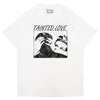 TAINTED LOVE WHITE GRAPHIC OVERSIZED TEES