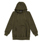 YUAN OLIVE FULLOVER OVERSIZED HOODIE