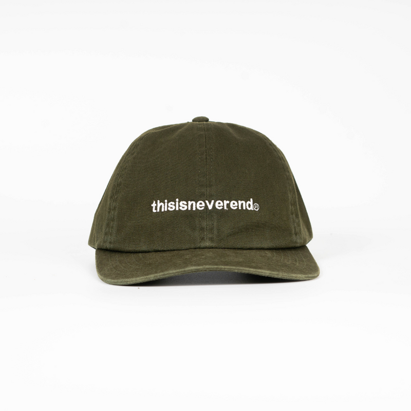THISISNEVEREND BASEBALL POLO ARMY HAT
