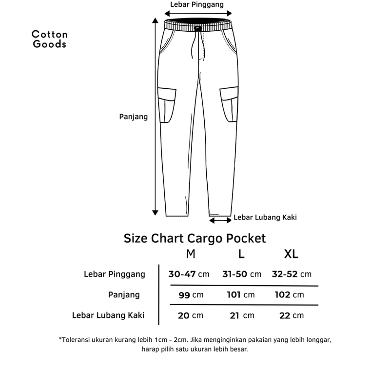 CHISON ARMY CARGO LONG PANTS